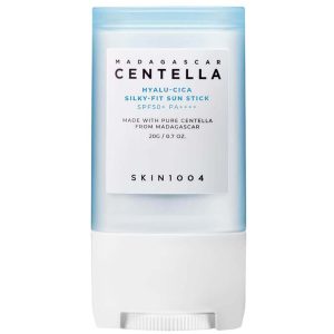 SKIN1004 Hyalu-Cica Silky-Fit Sun Stick SPF50+ PA++++ Солнцезащитный стик с шёлковым финишем