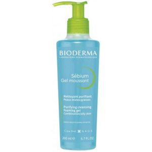 Bioderma Sébium Gel Moussant — Очищающий гель-мусс для лица, 200 мл