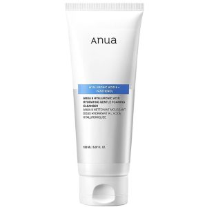 Anua 8 Hyaluronic Acid Hydrating Gentle Foaming Cleanser — Увлажняющая мягкая пенка для умывания с 8 видами гиалуроновой кислоты, 150 мл