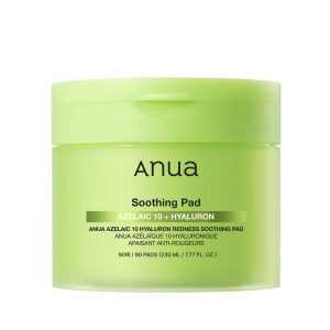 Anua Azelaic Acid 10 Hyaluron Redness Soothing Pad — Пэды с азелаиновой кислотой для уменьшения покраснений, 90 шт (230 мл)