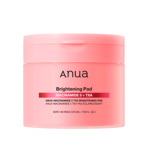Anua Niacinamide 5 TXA Brightening Pad — Осветляющие пэды с ниацинамидом и транексамовой кислотой, 60 шт (210 мл)