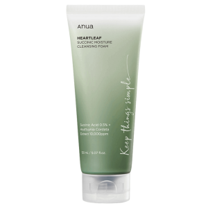 Anua Heartleaf Succinic Moisture Cleansing Foam пенка 150 ml