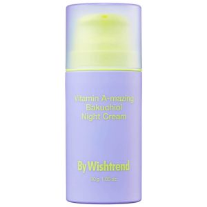 By Wishtrend Vitamin A‑mazing Bakuchiol Night Cream — Ночной крем с витаминами и бакучиолом, 30 мл