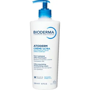 Bioderma Atoderm Cream Ultra — Увлажняющий крем для лица и тела для нормальной и сухой чувствительной кожи, 500 мл