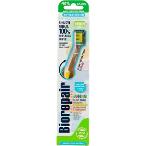Biorepair Medio Soft, Junior-Изогнутая детская зубная щетка Medio Soft, 6-12 лет