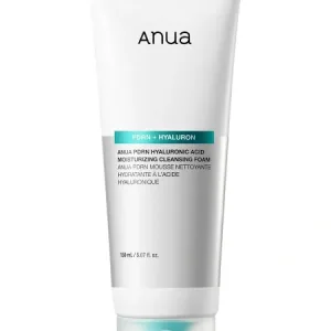 Anua PDRN Hyaluronic Acid Moisturizing Cleansing Foam— Увлажняющая пенка для умывания с PDRN и гиалуроновой кислотой, 150 мл