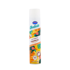 Batiste Dry Shampoo Tropical — Сухой шампунь с тропическим ароматом, 200 мл
