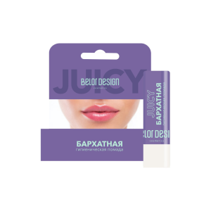 Belor Design Бархатная — Гигиеническая помада для губ, 4 г
