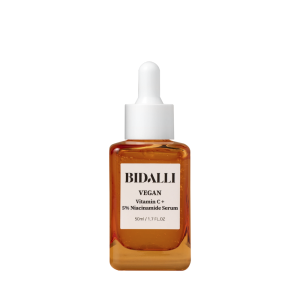 BIDALLI Vegan Vitamin C+ 5% Niacinamide Serum — Сыворотка для лица с витамином C и ниацинамидом, 50 мл