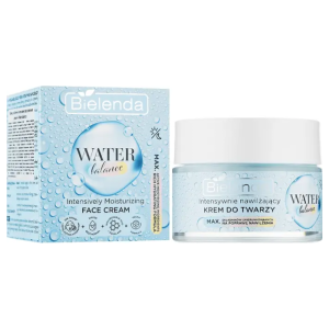 BIELENDA Water Balance Intensively Moisturizing Face Cream — Интенсивно увлажняющий крем для лица, 50 мл