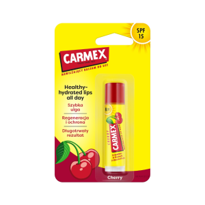 Carmex Cherry Lip Balm — Бальзам для губ с ароматом вишни, 10 г