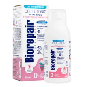 Biorepair Mouthwash Gum Protection / Ополаскиватель Антибактериальный для полости рта 500мл