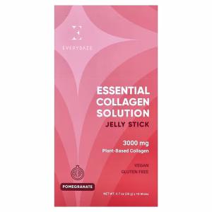 Everydaze Essential Collagen Solution /  Желейные стики с коллагеном гранат, 10 стиков по 20 г