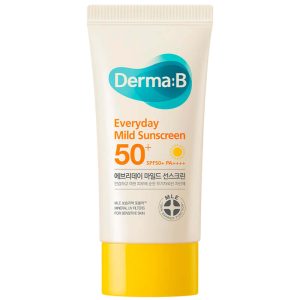 Derma:B Everyday Mild Sunscreen SPF50+ PA++++ / Derma:B Солнцезащитный крем Everyday Mild Sunscreen SPF50+ PA++++, 50 мл