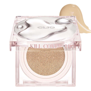 CLIO Kill Cover High Glow Cushion #04 Ginger / CLIO Кушон для лица Kill Cover High Glow Cushion #04 Ginger, 15 г
