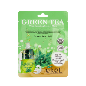 EKEL Green Tea Ultra Hydrating Essence Mask / EKEL Маска для лица GreenTea Ultra Hydrating Essence Mask, 1 шт (25 мл)