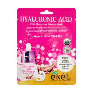 EKEL Hyaluronic Acid Ultra Hydrating Essence Mask / EKEL Маска для лица Hyaluronic Acid Ultra Hydrating Essence Mask, 1 шт (25 мл)