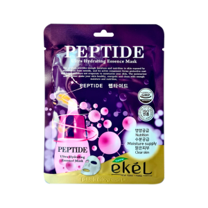 EKEL Peptide Ultra Hydrating Essence Mask / EKEL Маска для лица с пептидами Ultra Hydrating Essence Mask, 1 шт (25 мл)