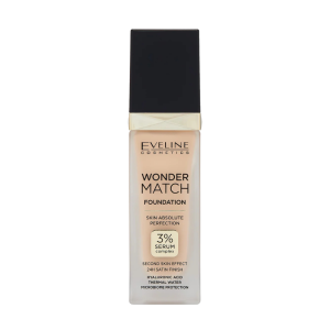 Eveline Cosmetics Wonder Match Foundation 05 Light / Eveline Адаптирующаяся тональная основа Wonder Match 05 Light, 30 мл