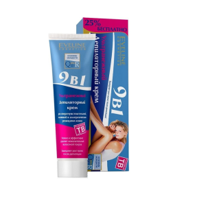Eveline Cosmetics Bio Depil 9in1 Ultra Delicate Cream / EVELINE Крем для депиляции 9в1 ультранежный, 125 мл