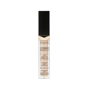 Eveline Cosmetics Wonder Match Creamy Concealer 005 Light Porcelain / EVELINE Консилер кремовый с гиалуроновой кислотой №005 Light Porcelain, 7 мл