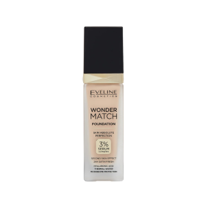 Eveline Cosmetics Wonder Match Foundation 25 Light Beige / EVELINE Адаптирующаяся тональная основа Wonder Match 25 Light Beige, 30 мл