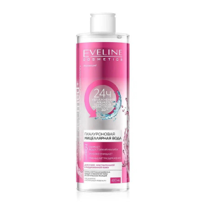 Eveline Cosmetics Facemed+ Hyaluronic Micellar Water 3in1 / Eveline "Facemed+" Мицеллярная вода гиалуроновая 3 в 1, 400 мл