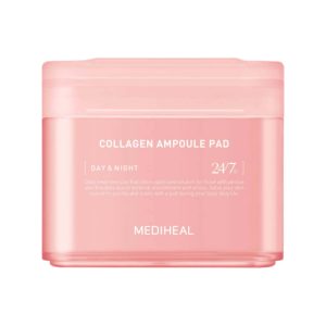 MEDIHEAL Collagen Ampoule Pad Укрепляющие ампульные пэды с коллагеном  100pads