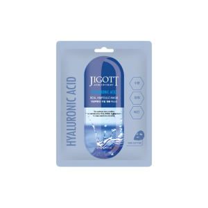 JIGOTT Hyaluronic Acid Real Ampoule Mask   тканевая маска 1шт