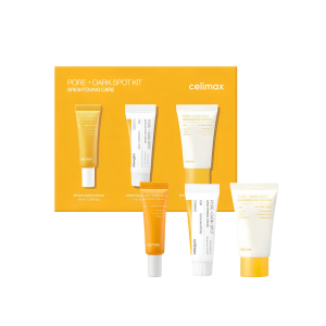 CELIMAX PORE+DARK SPOT BRIGHTENING KIT Осветляющий набор миниатюр с ниацинамидом для лица