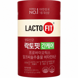 Lactofit, Пробиотик, поддержка печени, 60 стиков (2 г)