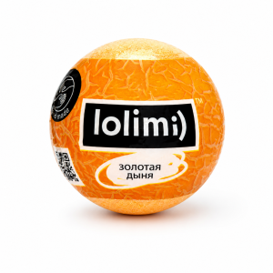 LOLIMI Бомбочка для ванн Золотая дыня, 135г