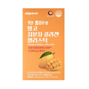 MIPPEUM Коллаген стик со вкусом манго 15шт Mango Collagen stick