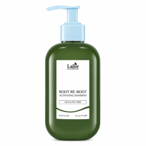 LADOR Root Re-Boot Activating Shampoo (CICA & TEA TREE) Освежающий шампунь против выпадения волос 800м